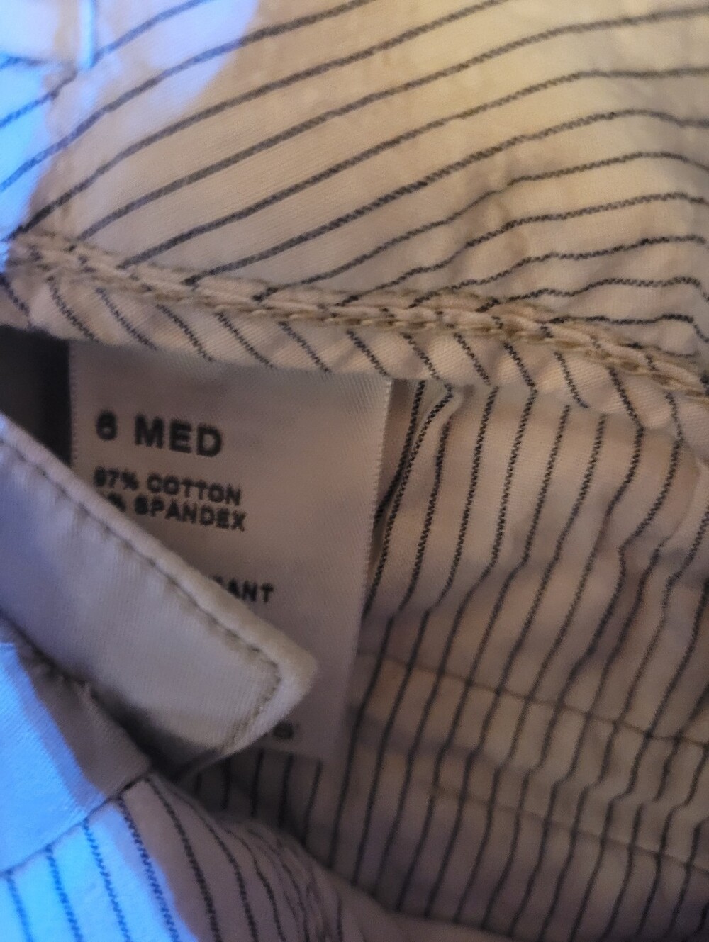 Dockers Khaki Straight Leg Chinos - Light Beige - Picture 6 of 6